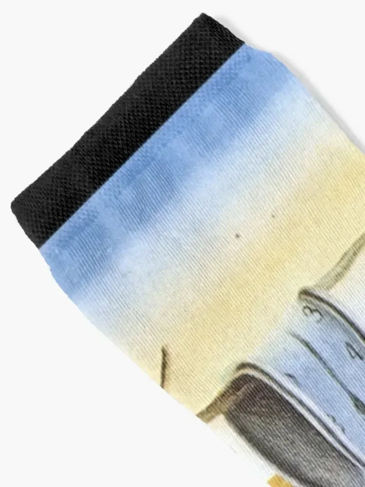 The Persistence Of Memory - Salvador Dali Socks sports and leisure man Mens Socks Women's