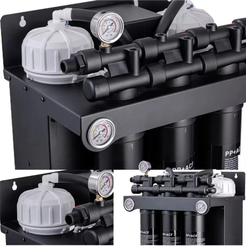 

2000GPD 5LPM High Flow Reverse Osmosis Water Purification System with Automatic Backwash for Hotels Cars RVs Self-Cleaning