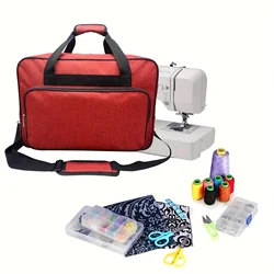 Sewing Machine Carrying Case,Travel bag Universal Tote Bag Fits Most Standard Singer, Brother, Janome, Ripper