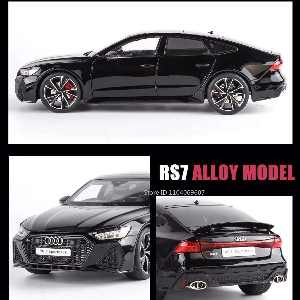 Maßstab 1:18 RS7 Rolls-royce Phantom-Auto-Spielzeugmodelle, Legierung, Druckguss, Stoßdämpfung, Türen, geöffnetes Soundlicht für Erwachsene und Kinder, Geschenke – Detail 4