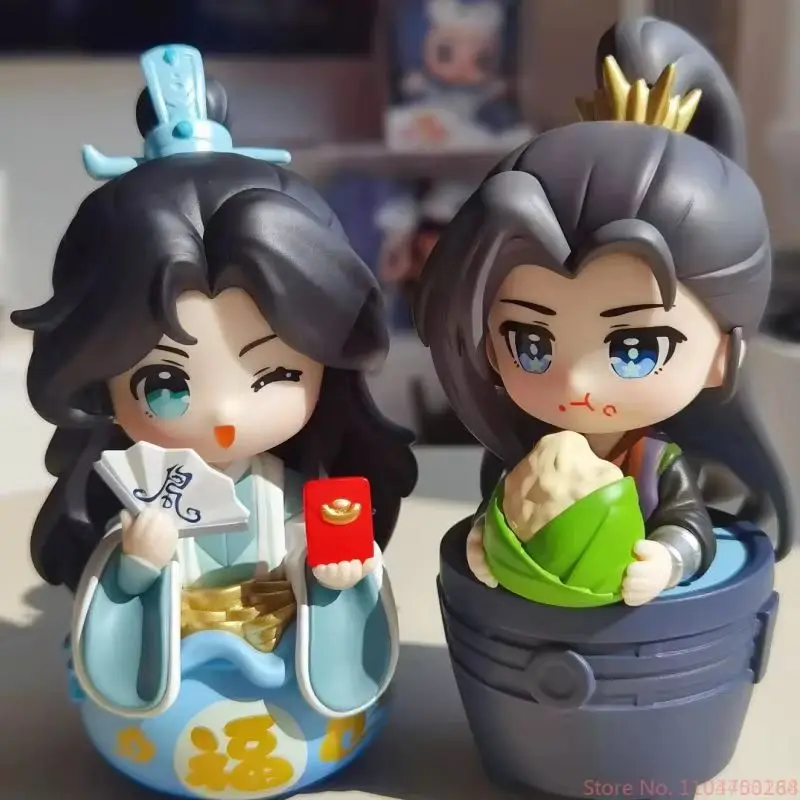 핫세일 천국의 축복 블라인드 박스 사람들 축제 그룹 초상화 Tgcf 시에 리안 화청 피규어 모델 수집 선물