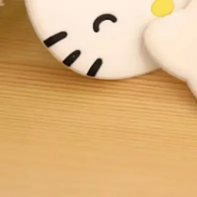 Kawaii Hello Kittys Creative ถ้วยการ์ตูน PVC กาวสํานักงานกาแฟ Anti SLIP MAT หน้าแรกโต๊ะรับประทานอาหารฉนวนกันความร้อน Pad