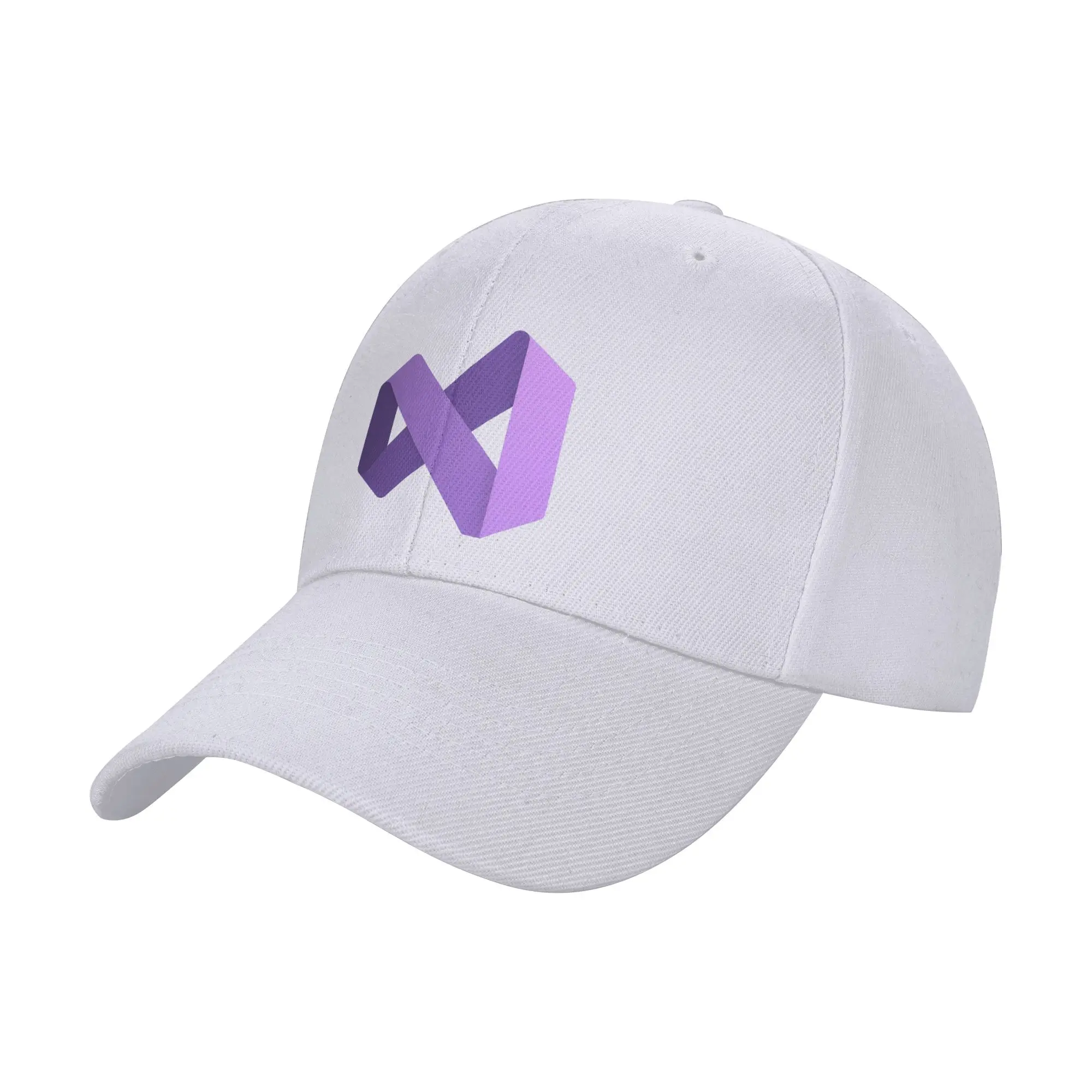 Fashion Visual Studio Curved Brim Baseball Cap Park Stroll Women's Caps