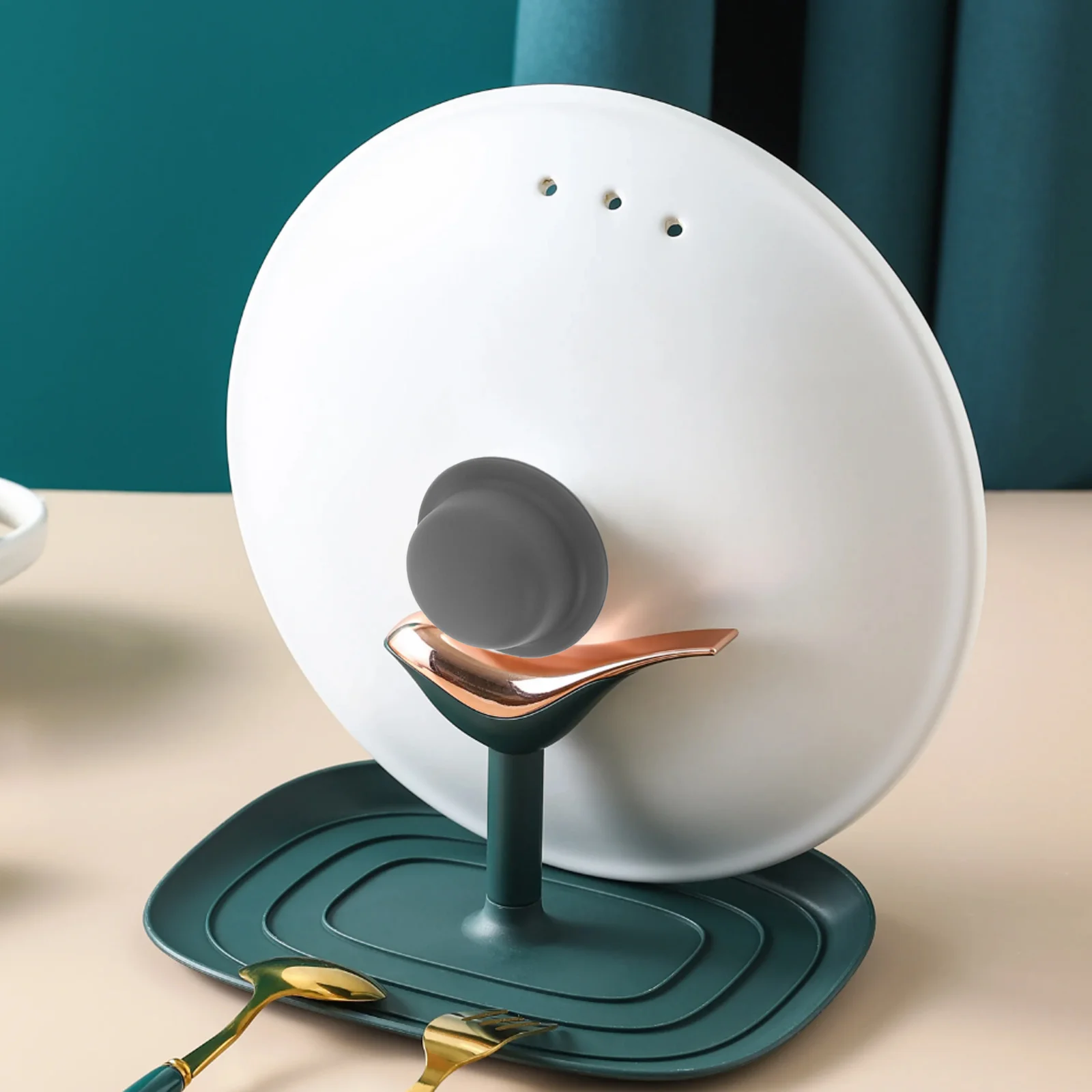 

2Pcs Universal Silicone Pot Lid Knob Cover Heat-Resistant Anti-Scald Nonslip Cooking Pot Sleeve Kitchen Supply