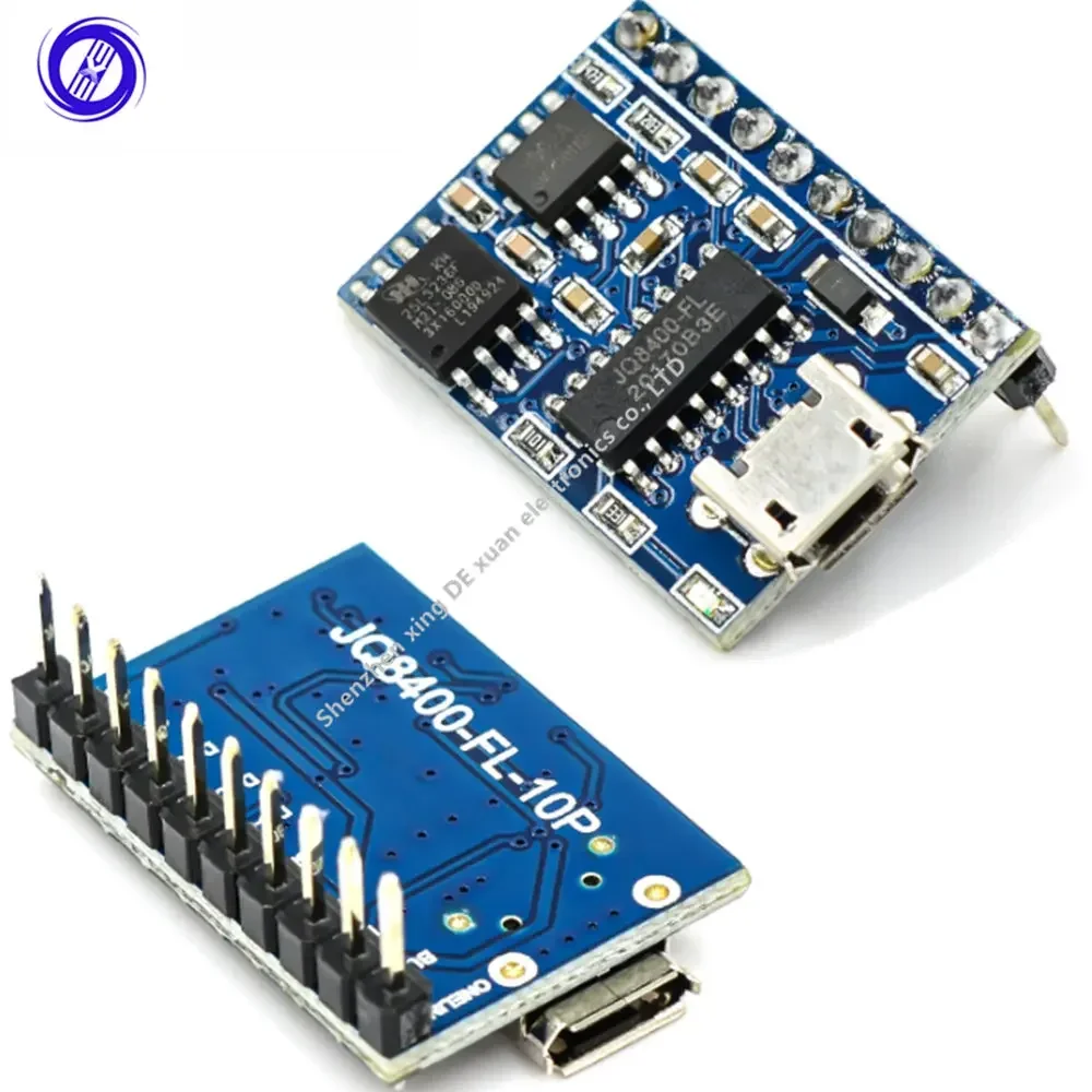 Module vocal Contrôle du port série Module de synthèse de copie USB Puce itude JQ8400-FL du module IC vocal