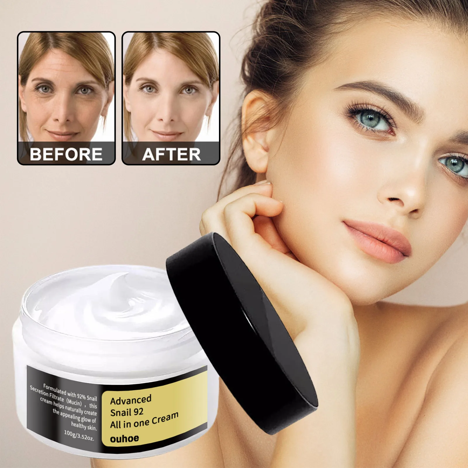 Overnight Face Moisturizer 100g Skin Renewing Night Cream For Body Providing Skin Barrier Protection To Repair Rosacea Redness