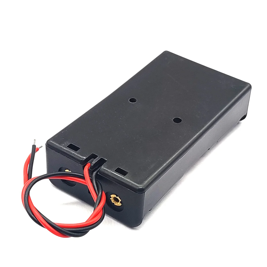 18650 Parallel Battery Holder 18650 Battery Box 2*18650 Battery Case 2 Slot 18650 Storage Box 3.7V