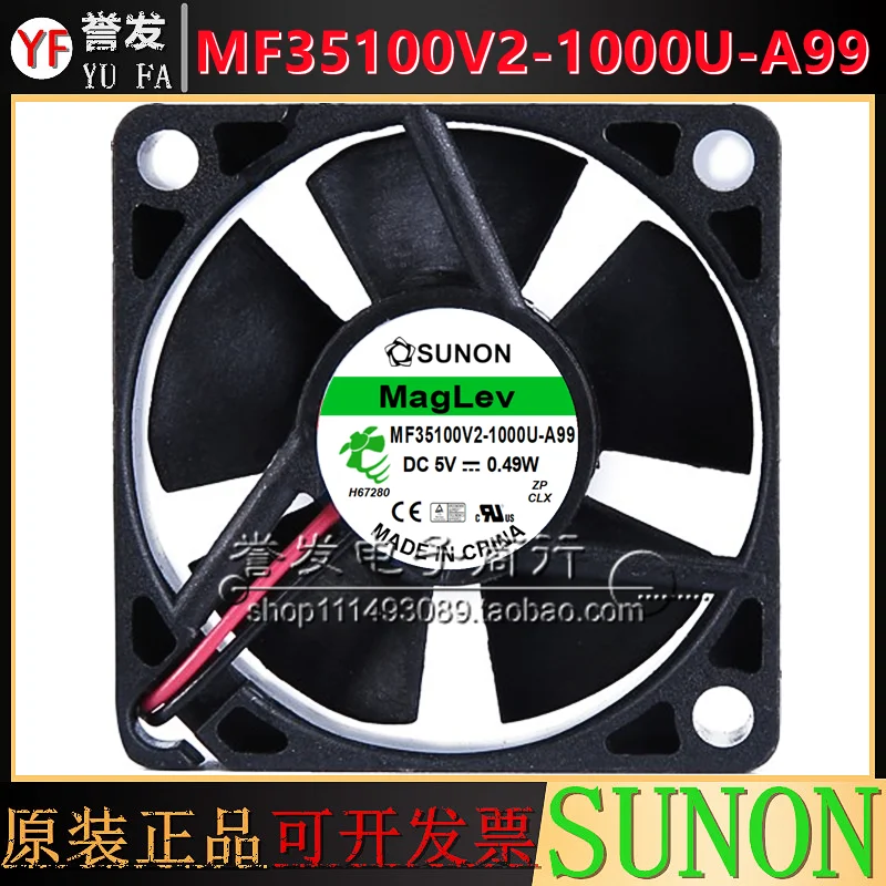 

NEW ORIGINAL MF35100V2-1000U-A99 5V 0.49W 3510 35x35x10mm COOLING FAN RADIATOR