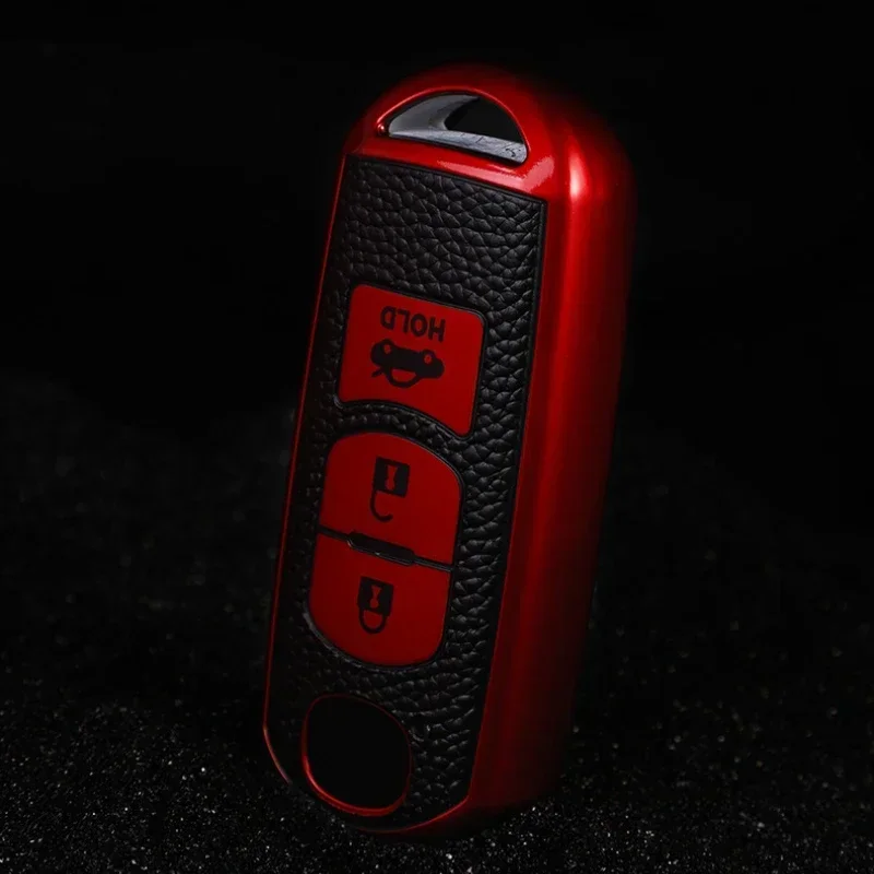 Car Key Fob Cover Case Protect For Mazda 2 3 5 6 Axela Atenza CX-5 CX5 CX-7 CX-9 MX5 2016 2017 2018 Smart 2/3 Buttons Auto Bag