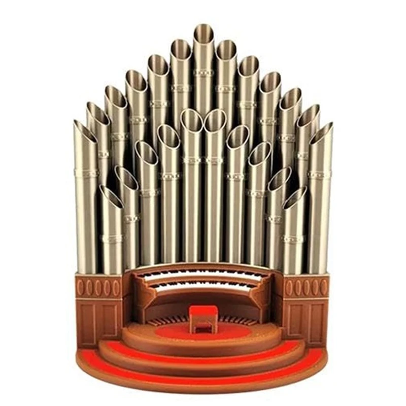 Pipe Organ Pen Pencil Holder, Funny Pen Holder Desktop Decoration, Pipe Organ Shaped Desktop Pen Holder, Cup Holder