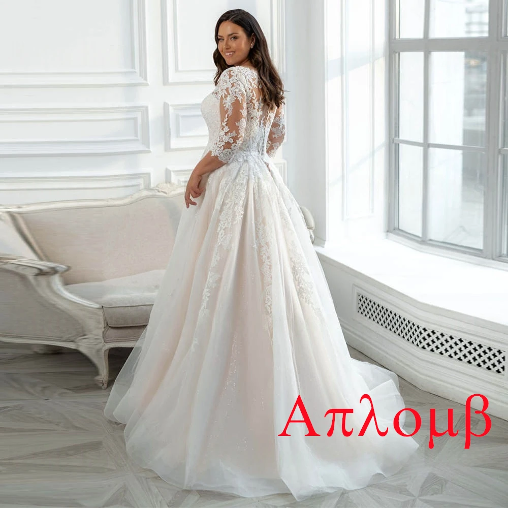 تخصيص الأبيض تول حفل زفاف البوق الحبيب فساتين طويلة أنيقة رسمية رائعة مثير فساتين مزاجه الفاخرة