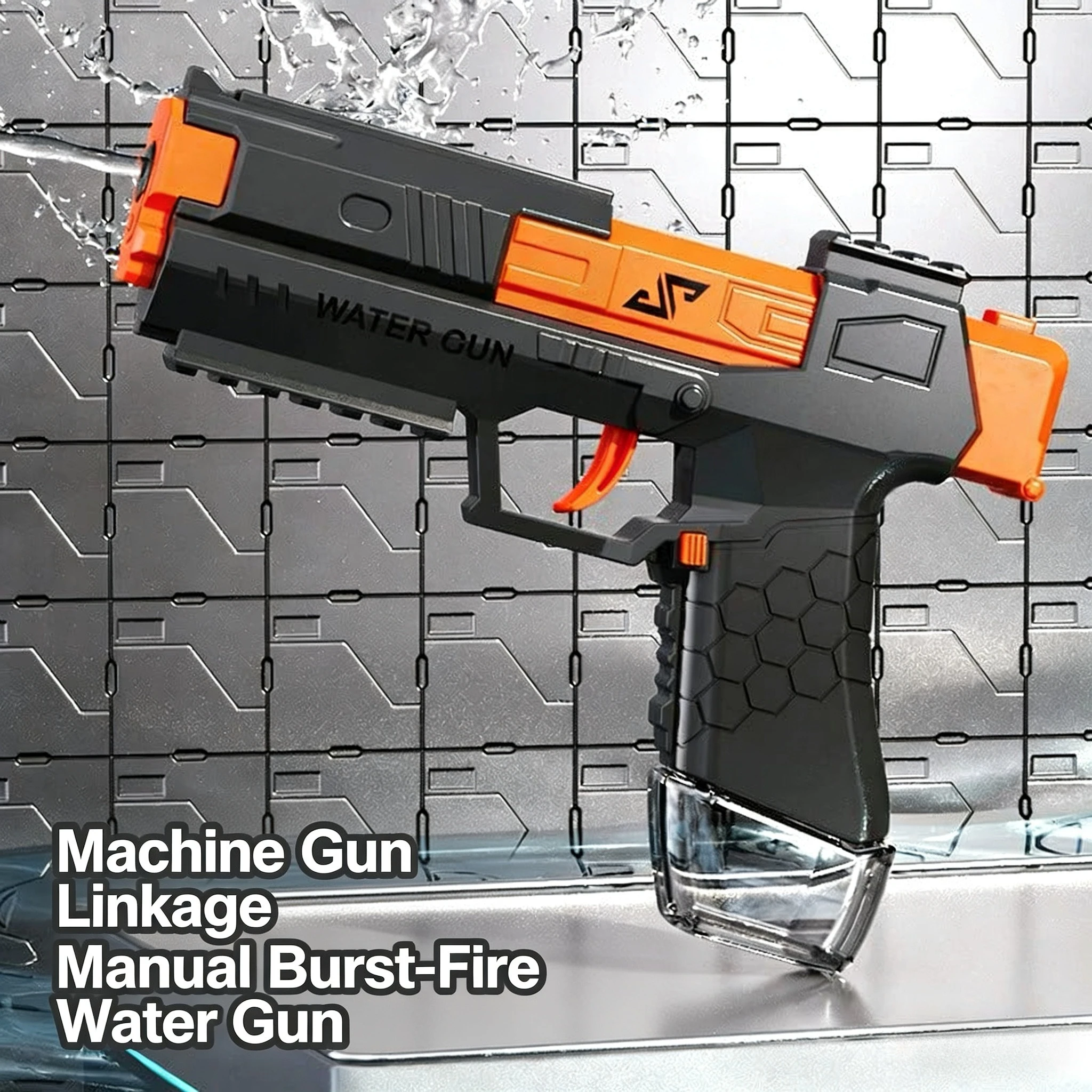Water Battle Water Gun Manual Burst Watergun Funny Water Pistol Toy Summer Outdoor Beach Pool Toys Boys Gifts Squirt Gun