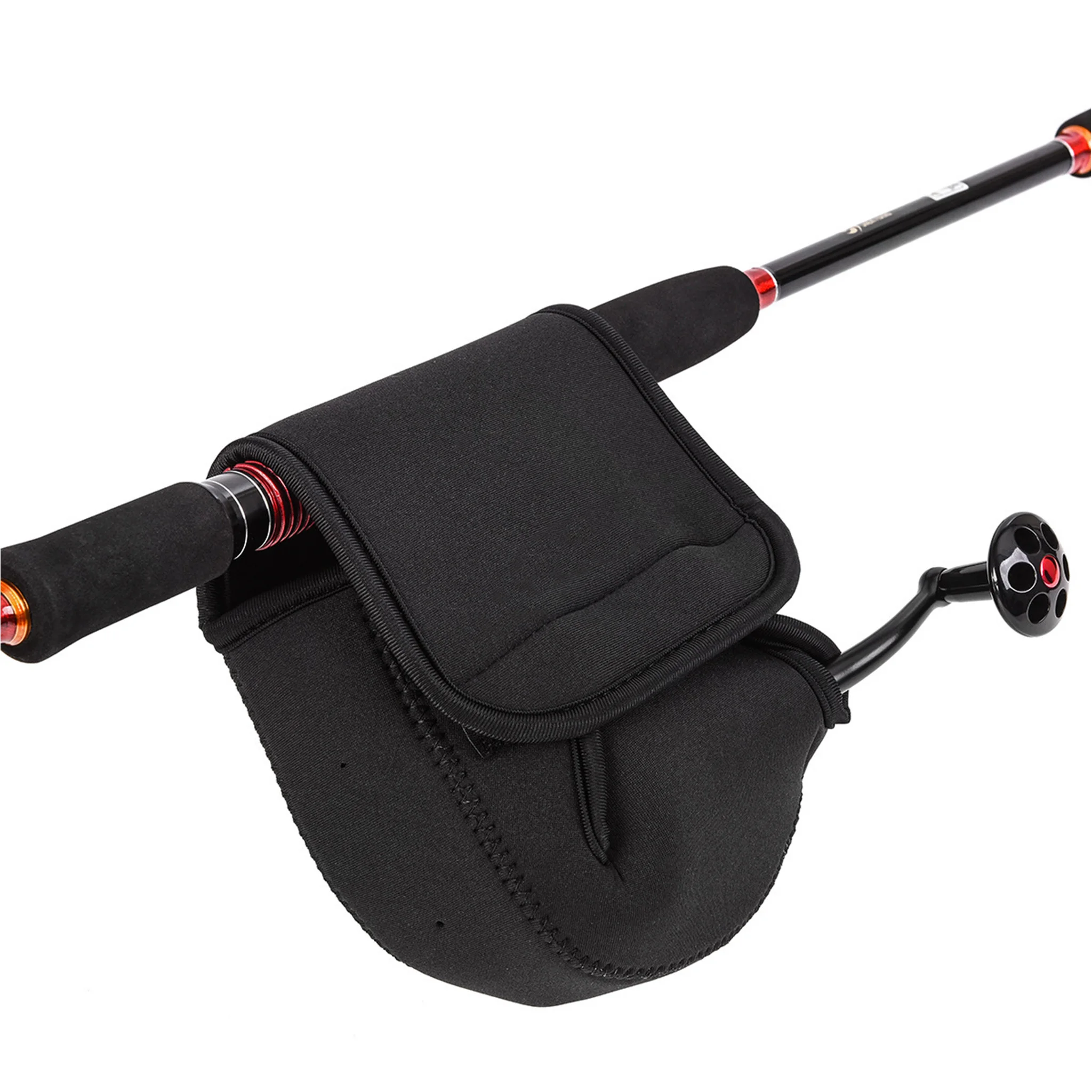 1pc Outdoor Fishing Wheel Bag Luya Fishing Gear Protection Cover Wear-Resistant And Waterproof Available In Three Sizes: S/M/L