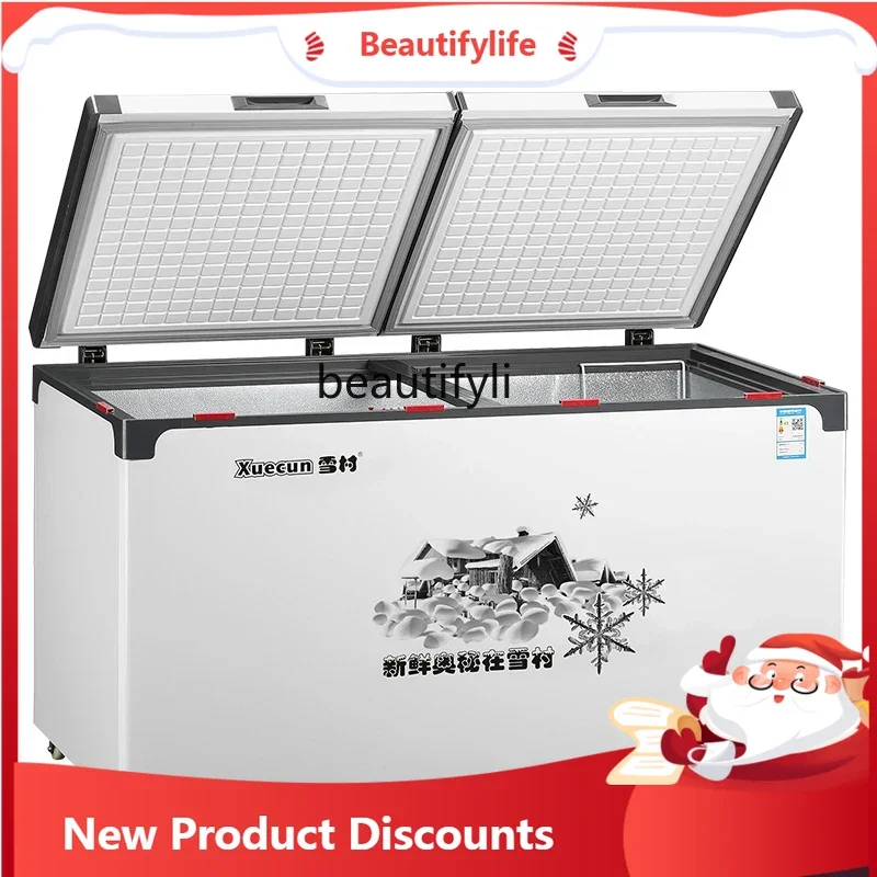 

A61 Ultra-Low Temperature Freezer Commercial Freezer Horizontal Large Capacity Seafood Refrigerator