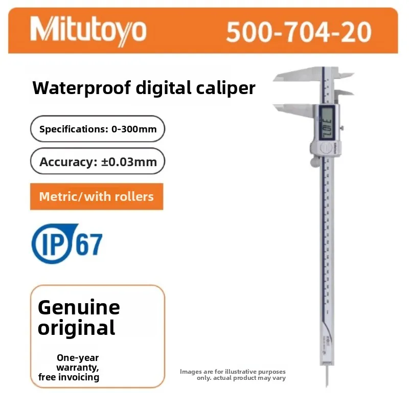 

Mitutoyo Japan Digital High Precision Metric and Imperial Electronic Calipers 500-173 500-193 Measurement Range 0-200mm 0.01mm