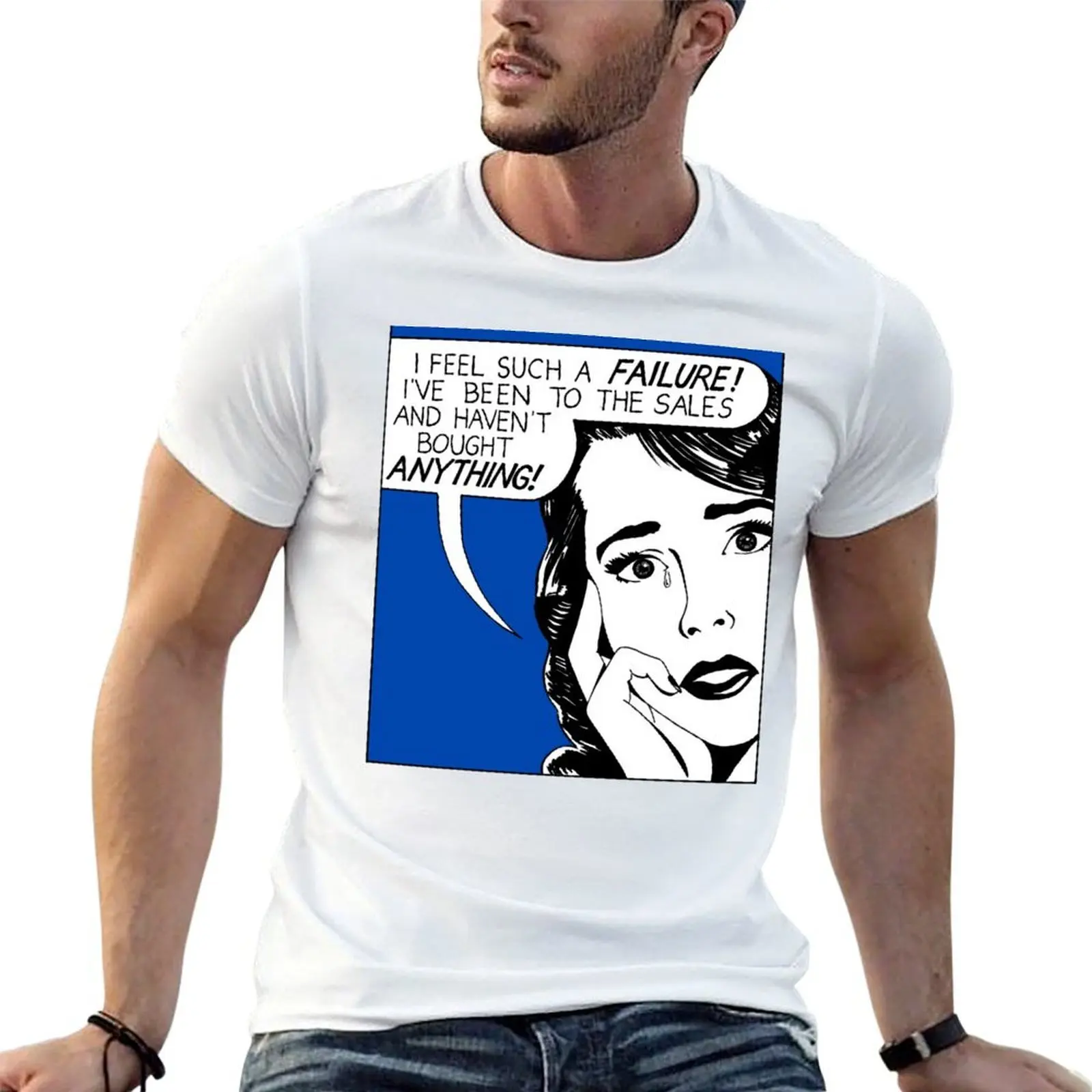 

Sales Fail T-Shirt g man t shirts for men cotton tshirt 100% T-Shirt