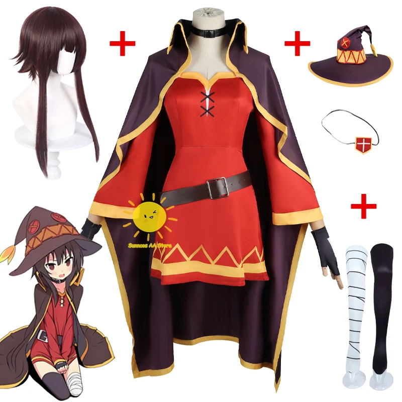 costumi-cosplay-anime-megumin-per-halloween-abito-da-mago-per-donne-e-ragazze-mantello-parrucca-megumin-costumi-per-feste-di-carnevale
