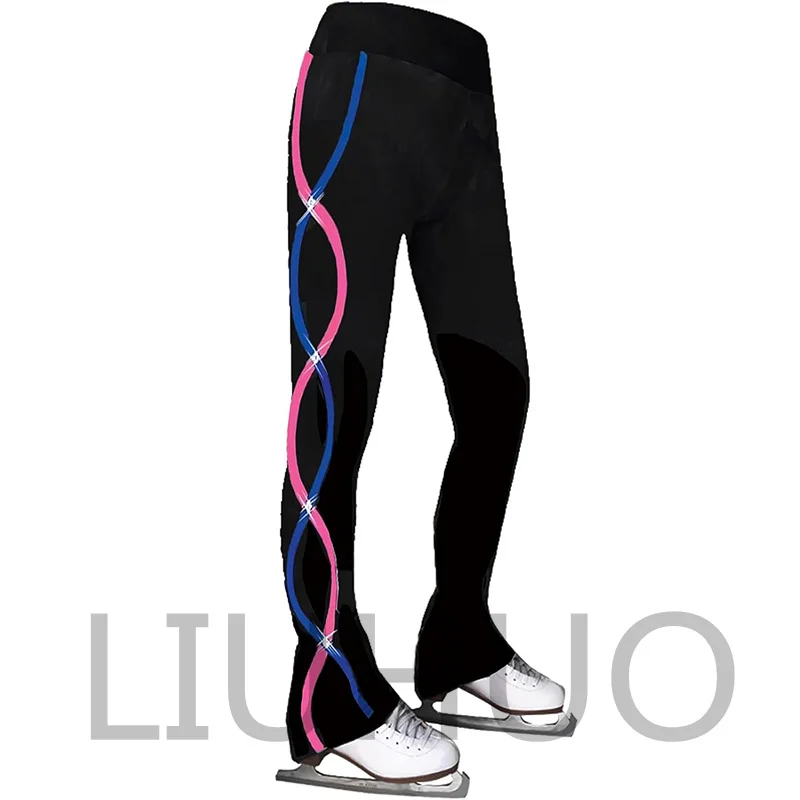 

Figure Fleece Girls Ice Skating Trousers Skater Children Adult Skating Pants