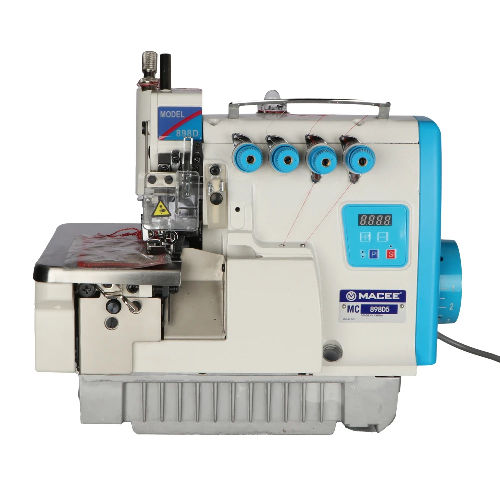 Head Only MC 898-5D Industrial Cheap Price 5 Thread Direct Drive Servo Motor For Overlock Sewing Machine