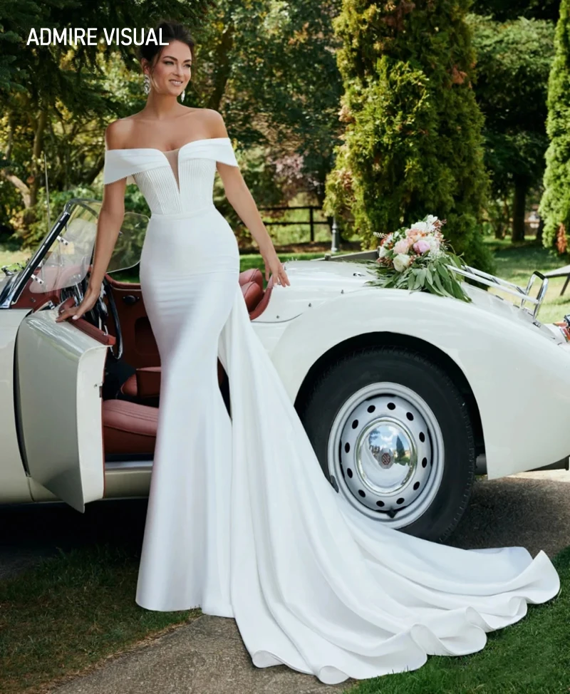 New Arrive Wedding Dress Mermaid 2 in 1  Sweetheart Neckline Customized Plus Sizes Bride Gowns Vestidos De Novias