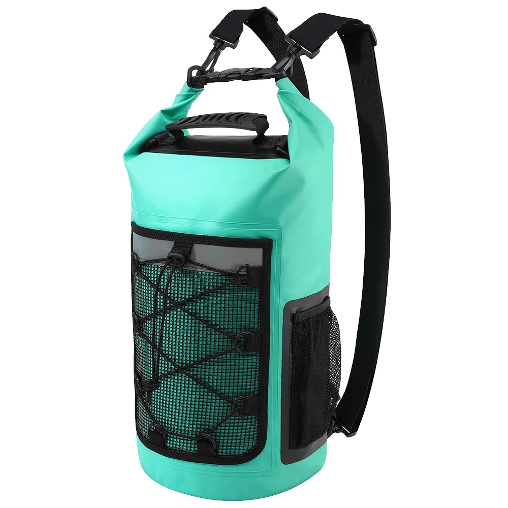 Beach Swimming Bag Rafting Bag Outdoor Sports PVC Waterproof Bag Dry Wet Separation Waterproof Backpack