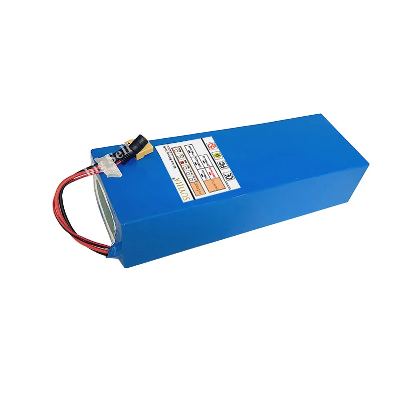 13S4P 21700 lithium battery pack 48V 20Ah with BMS protection plate + free 54.6V-2A charger suitable for electric vehicles