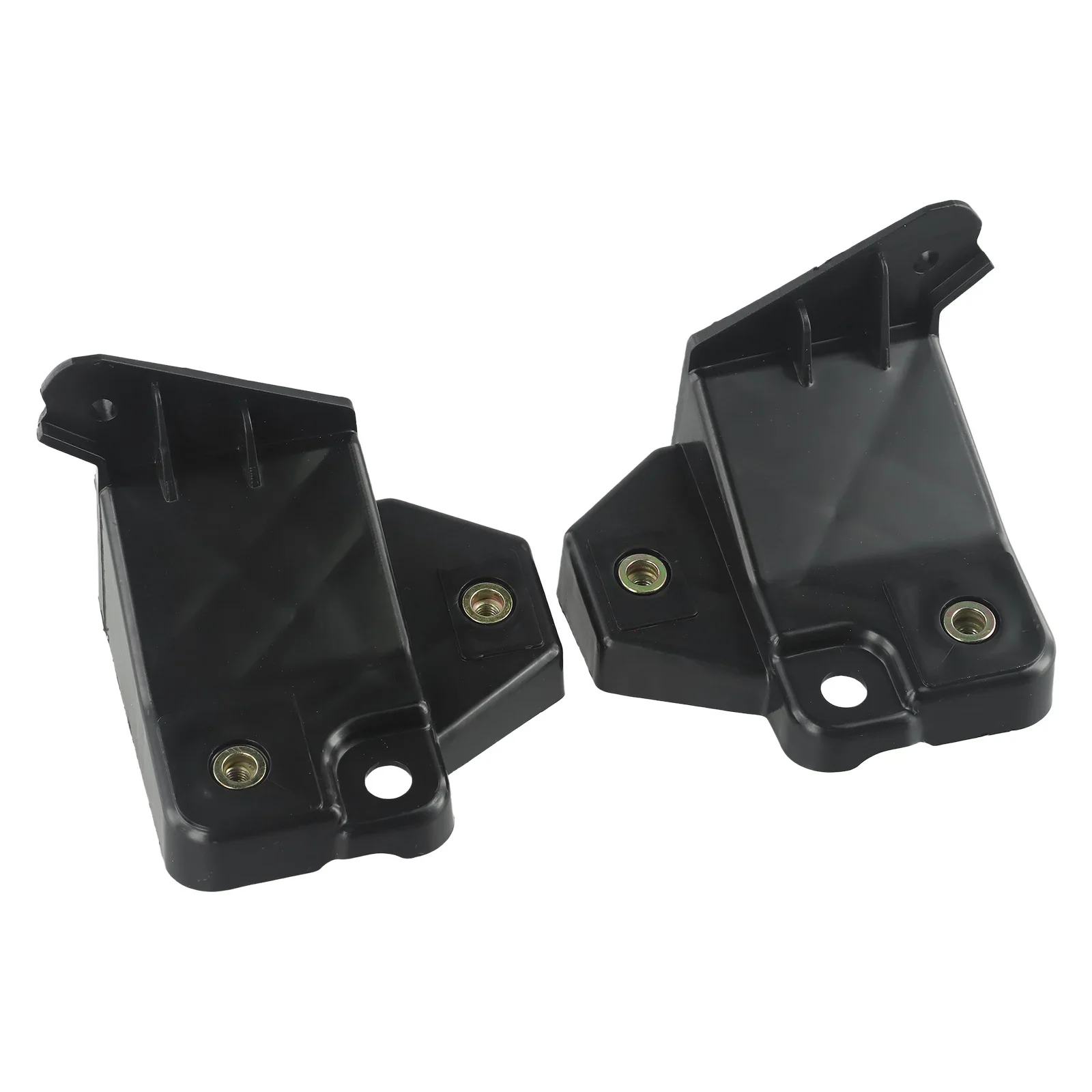 Pair Left&Right Headlight Brackets Retainer Support For Tesla For Model S 16-19 Plastic Brand New Easy To Install