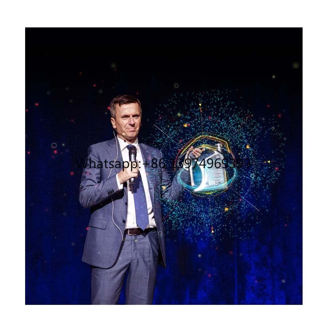 Large Size 3D Holographic Projection System for Stage Hologram Event, up to 10 Meter High in Stock