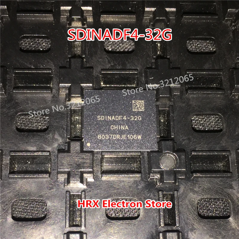 100% New Original SDINADF4-32G BGA EMMC SDINADF4 32G (1-10piece)