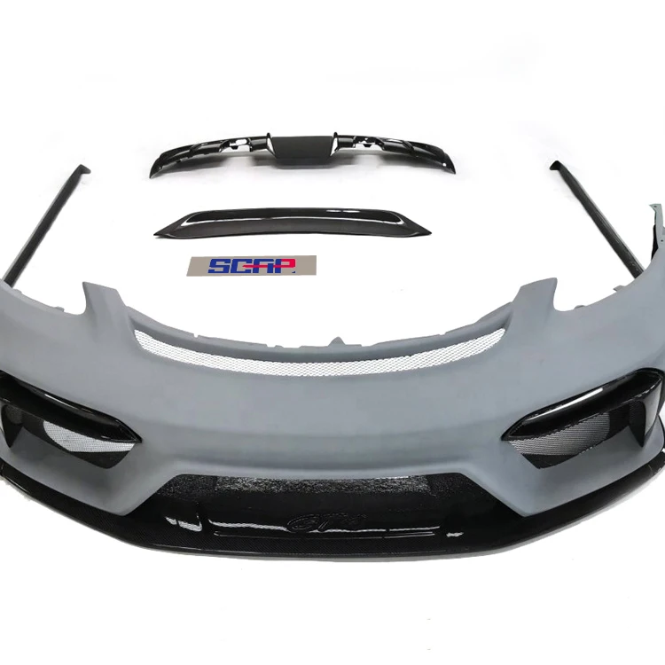 

Детали кузова автомобиля Комплект кузова из углеродного волокна дляporsche Cayman 718