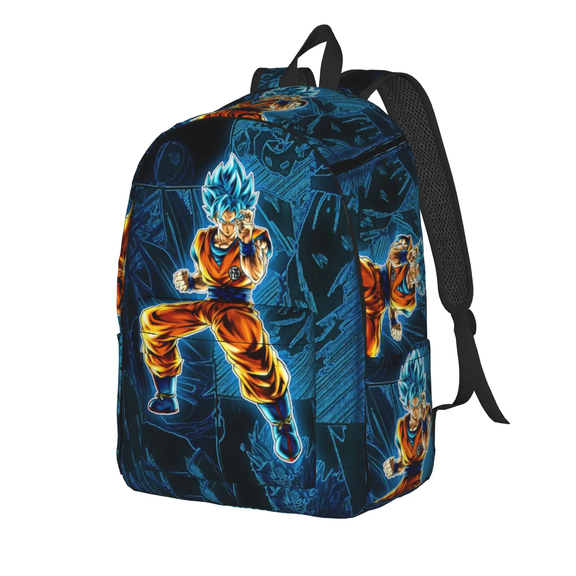 Fashion Dragon Ball Goku Backpack funko Mochilas Daily For School Sturdy Shoulder Rucksack