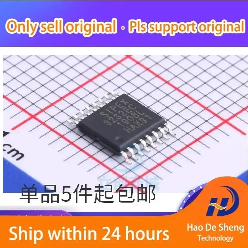 10PCS/LOT SP3232ECY-L/TR SP3232ECY-L 3232ECY TSSOP16 New Original In Stock