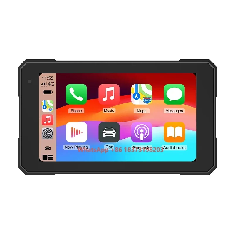 

10% Off 5inch BT Motorcycle Wireless CarPlay Android Auto GPS Motor Carplay Navigation