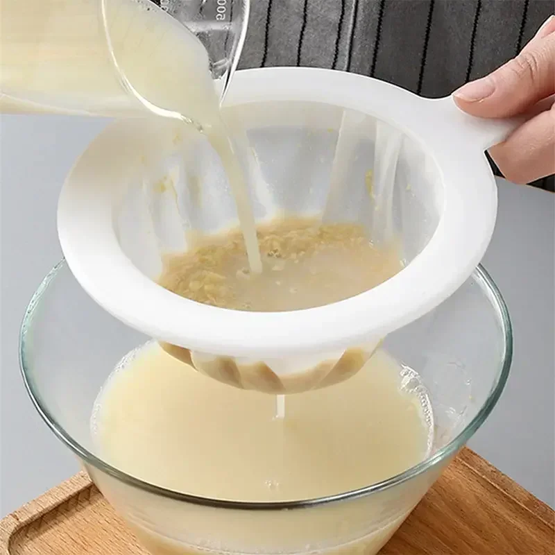 

Soy Milk Wine Filter Bag Nut Milk Bag Tea Coffee Oil Yogurt Filter Net Mesh Kitchen Food Reusable Nylon Filter Bags Strainer
