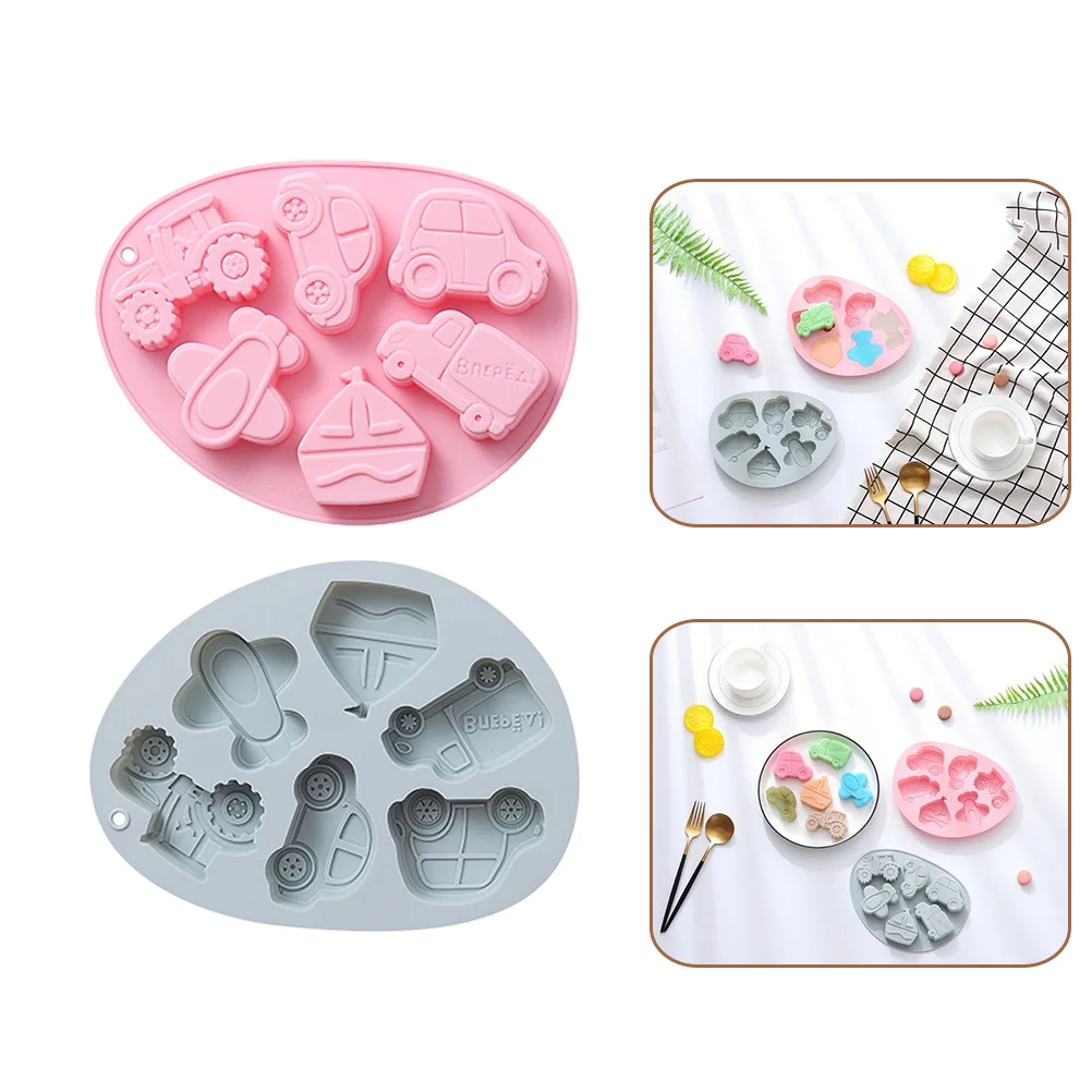 Car Silicone Baking Mold Auto Cake Molds Chocolate Child 3d Vehicle Gummies