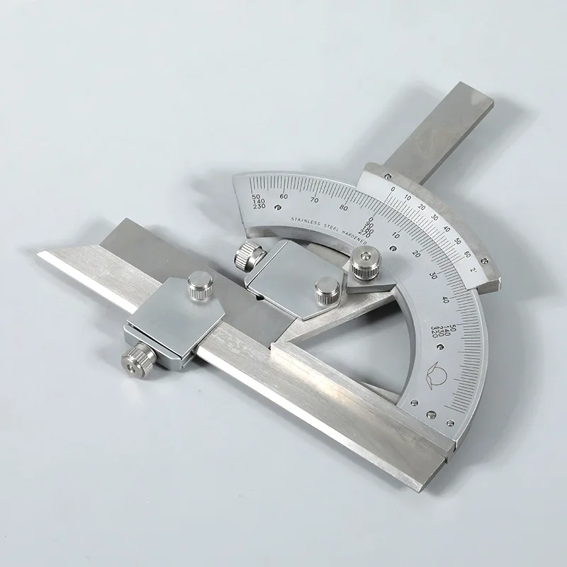Universal angle ruler 0-320 ° stainless steel protractor