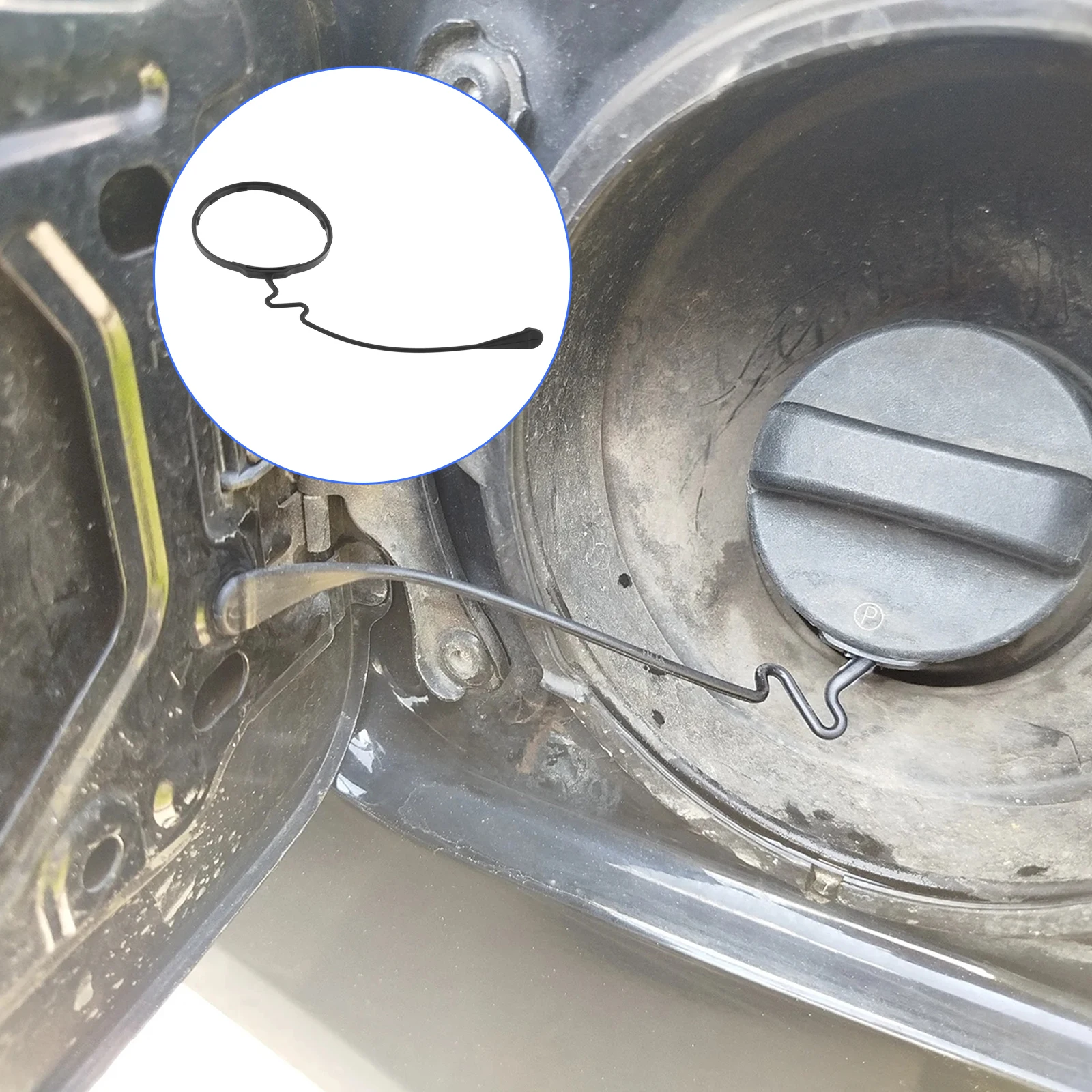 

1pc Black Oil Fuel Tank Cover Cap Line 77300-06040, 77300-52040 For Toyota 4Runner Avalon Camry For Lexus ES350 GS430 RX350