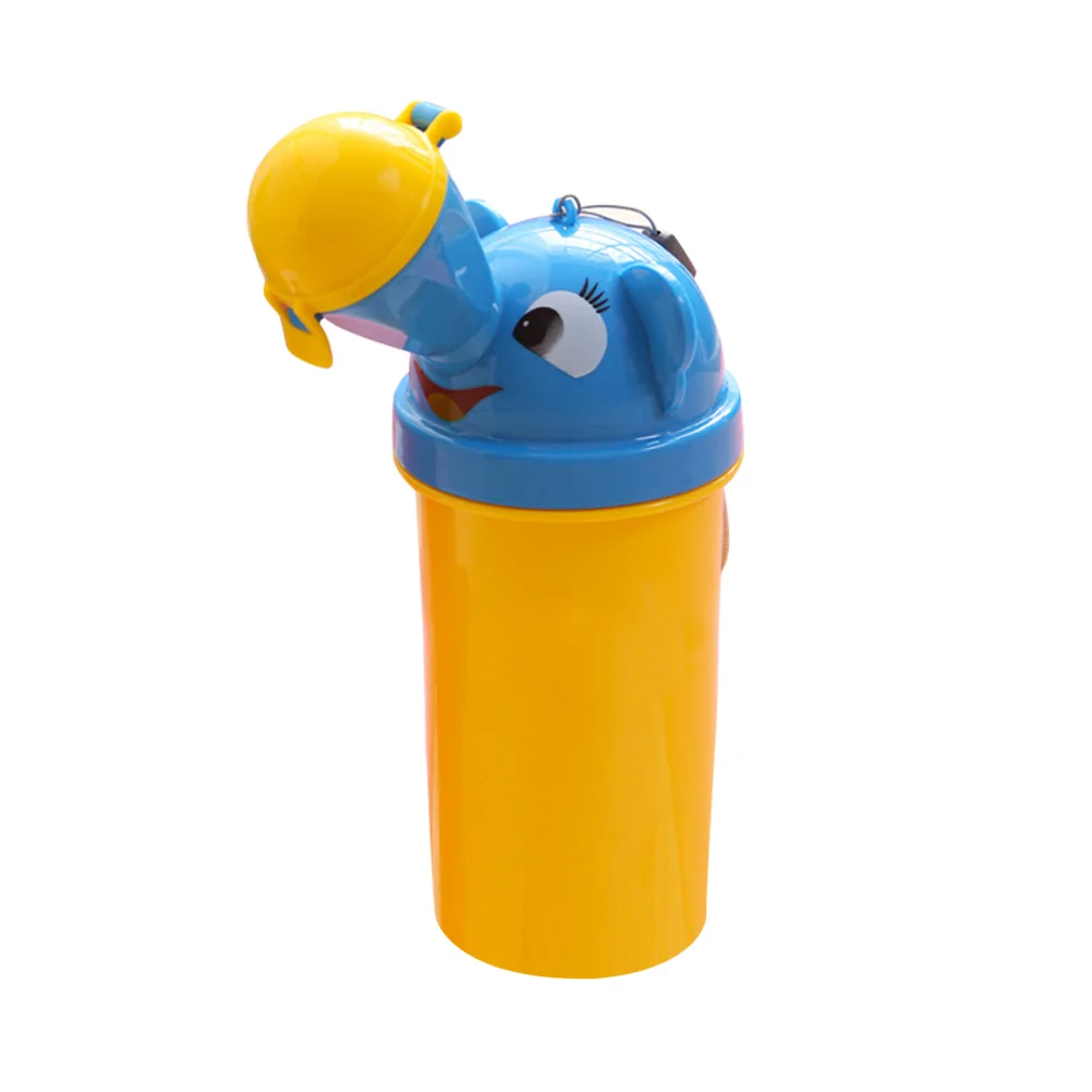 

Portable Urinal Bottle Kids Lightweight Cartoon Emergency Potty Travel Toilet for Baby Toddler Easy Clean Without Leakage