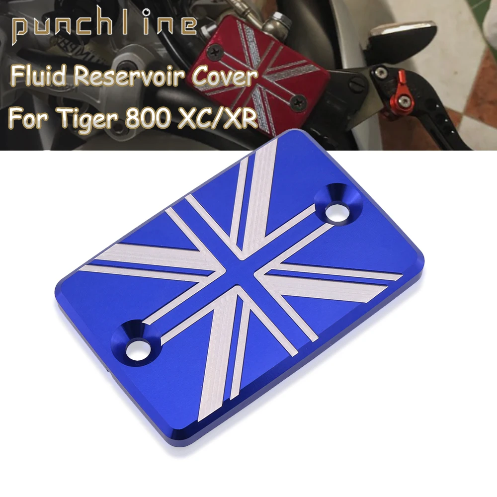 For Tiger 800 XC/XR/XRX/XCA/XCR Tiger 850 Sport Tiger 900 Rally/Pro/GT/Pro/Low Front Brake Fluid Reservoir Cap Cover