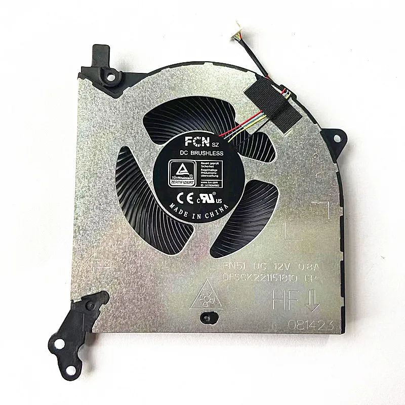 For Legion Y7000P R7000P 2020 Y550-15E 5-15ACH6A 5-15ACH6H Laptop CPU GPU Fan Cooler Fans DFSAL12E064860 DFSAL12E164810 12V