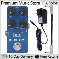IRIN RS-19 Electric Guitar Effect Talent Octave Effect Pedal True Bypass Mini Single Guitar Pedal Guitar Accessories & Parts