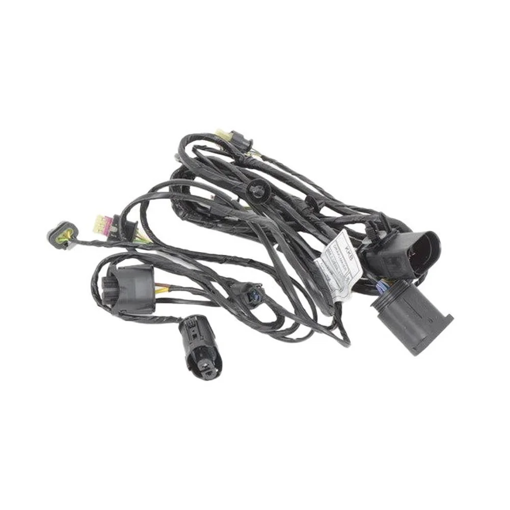 Replacement Wiring Kit Fog Light Wiring Harness For Low-light Driving Conditions ABS Material Construction Black Finish Design