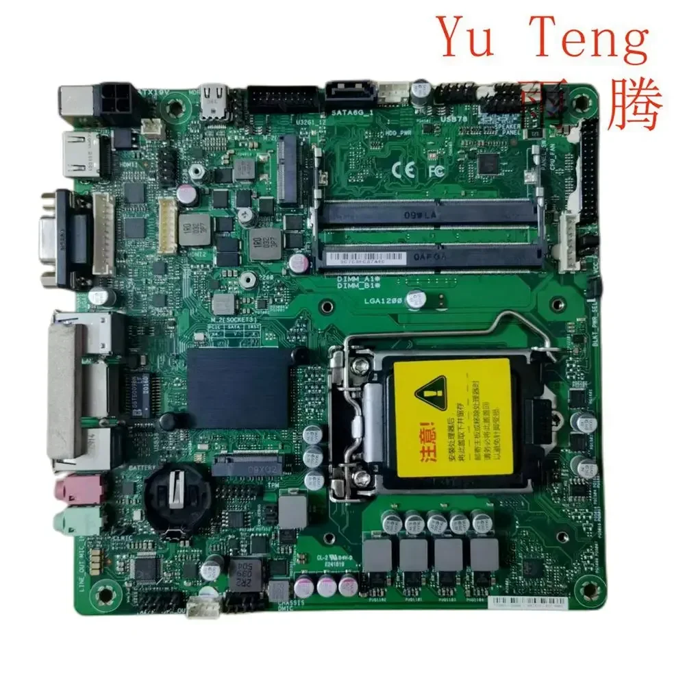 for ASUS Mini ITX PRIME H410T2 /CSM r1.01 industrial control small host all-in-one machine tenth generation ThiniTX motherboard