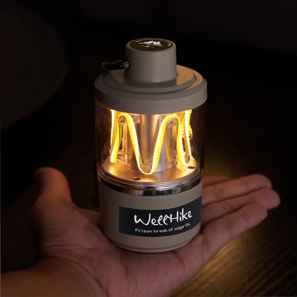 

Cross-Border Outdoor Camping Lamp Lightweight Decorative Night Light Charging Table Lamp with Atmosphere Creative Tent Campsite