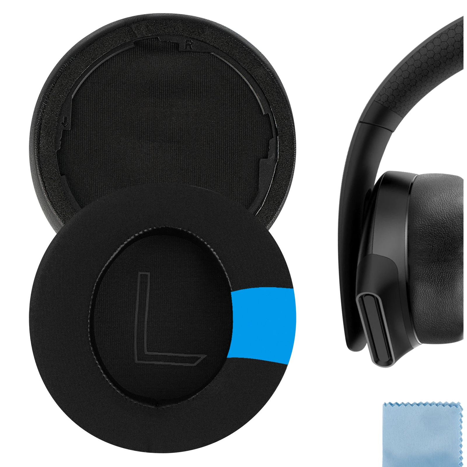 Geekria Sport Cooling-Gel Replacement Ear Pads for Alienware AW310H AW510H Headphones Ear Cushions, Headset Earpads