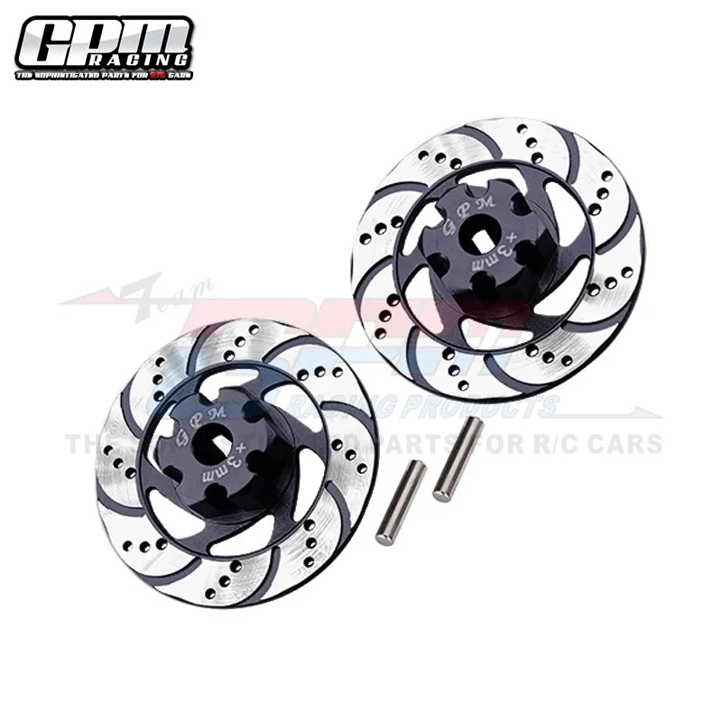 GPM Alumínio + 3mm Hex com Disco de Freio com Forro Prateado para 1/7 Traxxas UDR Unlimited Desert Racer