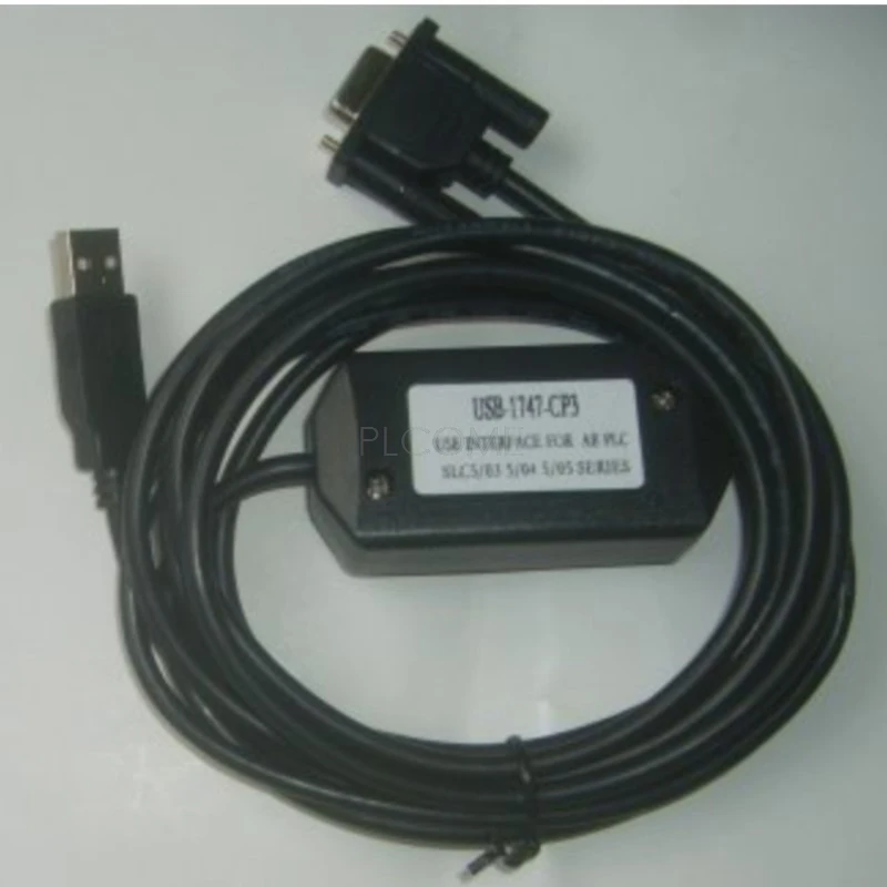 Promotion! High quality USB-1747-CP3 Programming Cable for Allen Bradley A-B SLC500 Series PLC