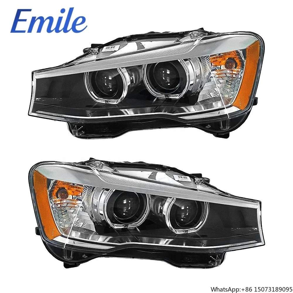 

For X3 F25 Headlight for X4 F26 2014 2015 2016 2017 Xenon Lamp HID Light for USA Vision F25 F26 63117401141 63117401142