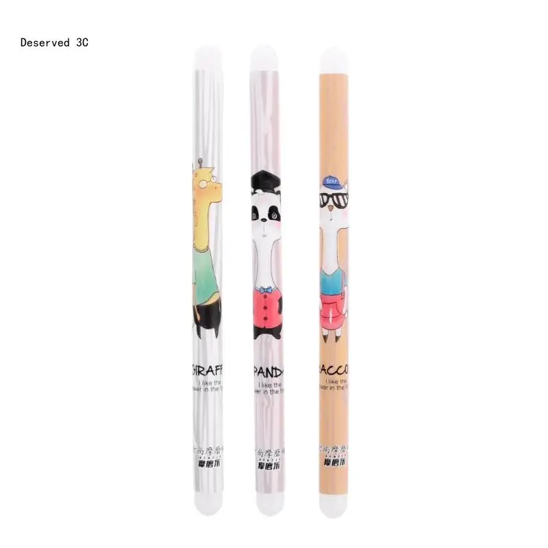 for Creative Cartoon Animal Silicon Double for Head Friction Eraser For Erasable