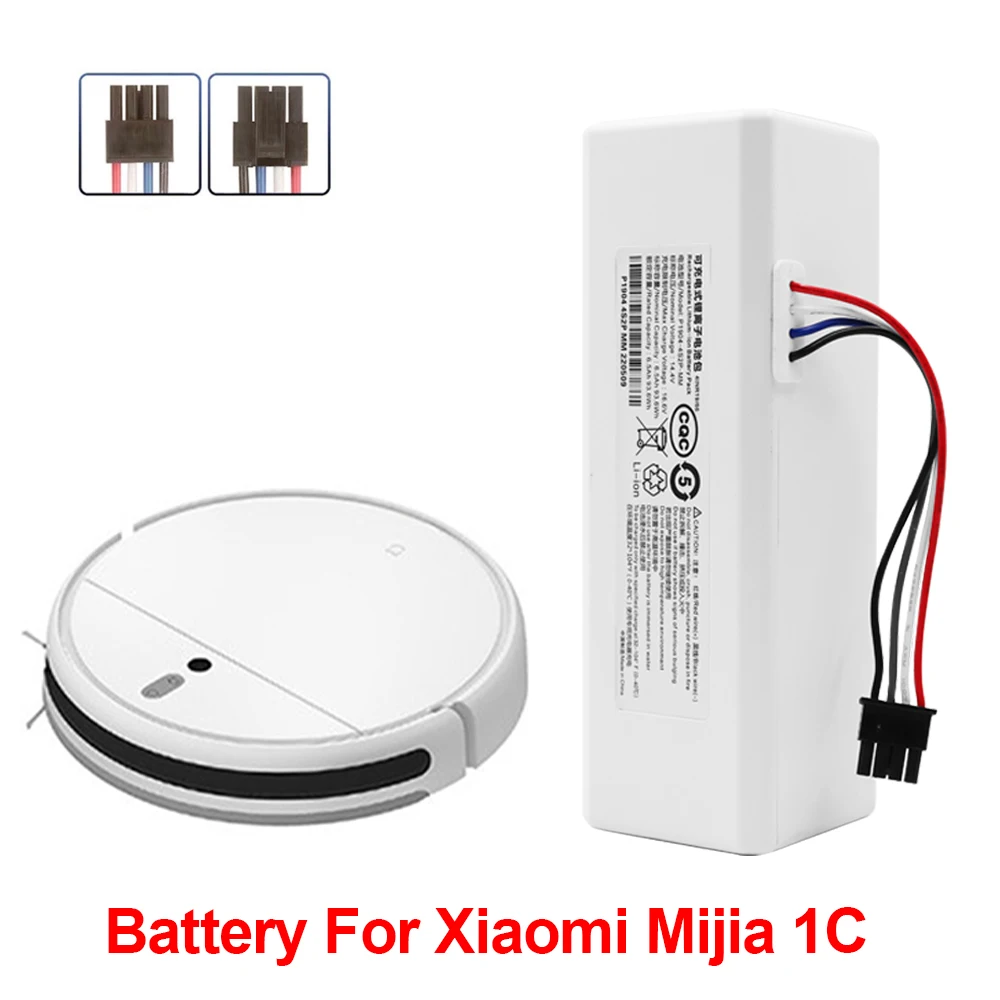 

For Xiaomi 1C P1904-4S1P-MM Robot Battery For Mijia Mi Vacuum Cleaner SweepingMopping CRobot Replacement Battery G1